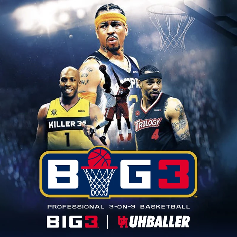 UHxBIG3联名款美式夏季篮球无袖运动坎肩背心速干高弹投篮比赛服