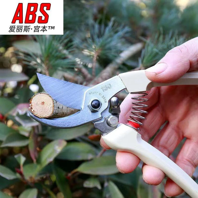 日本进口修枝剪爱丽斯 ARS 130DX 园艺手剪刀原装正品果树整枝剪