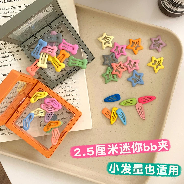 宠物小号爱心发卡狗狗碎发夹头饰碎发夹马尔济斯发卡