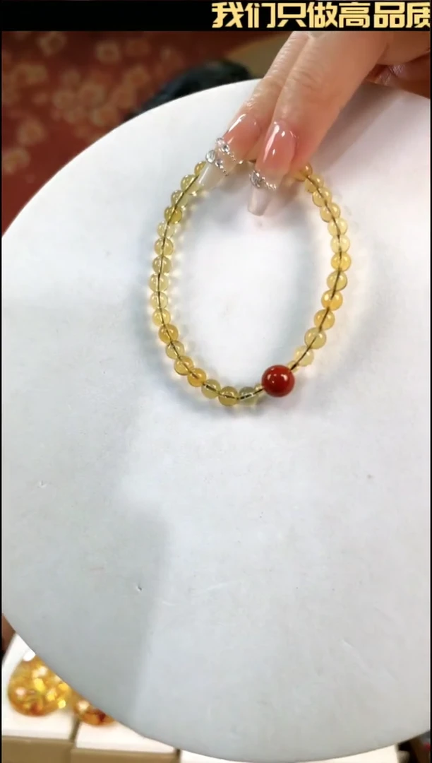 【闪购商品】琥珀颈饰未镶嵌5mm+俄罗斯蓝珀手串