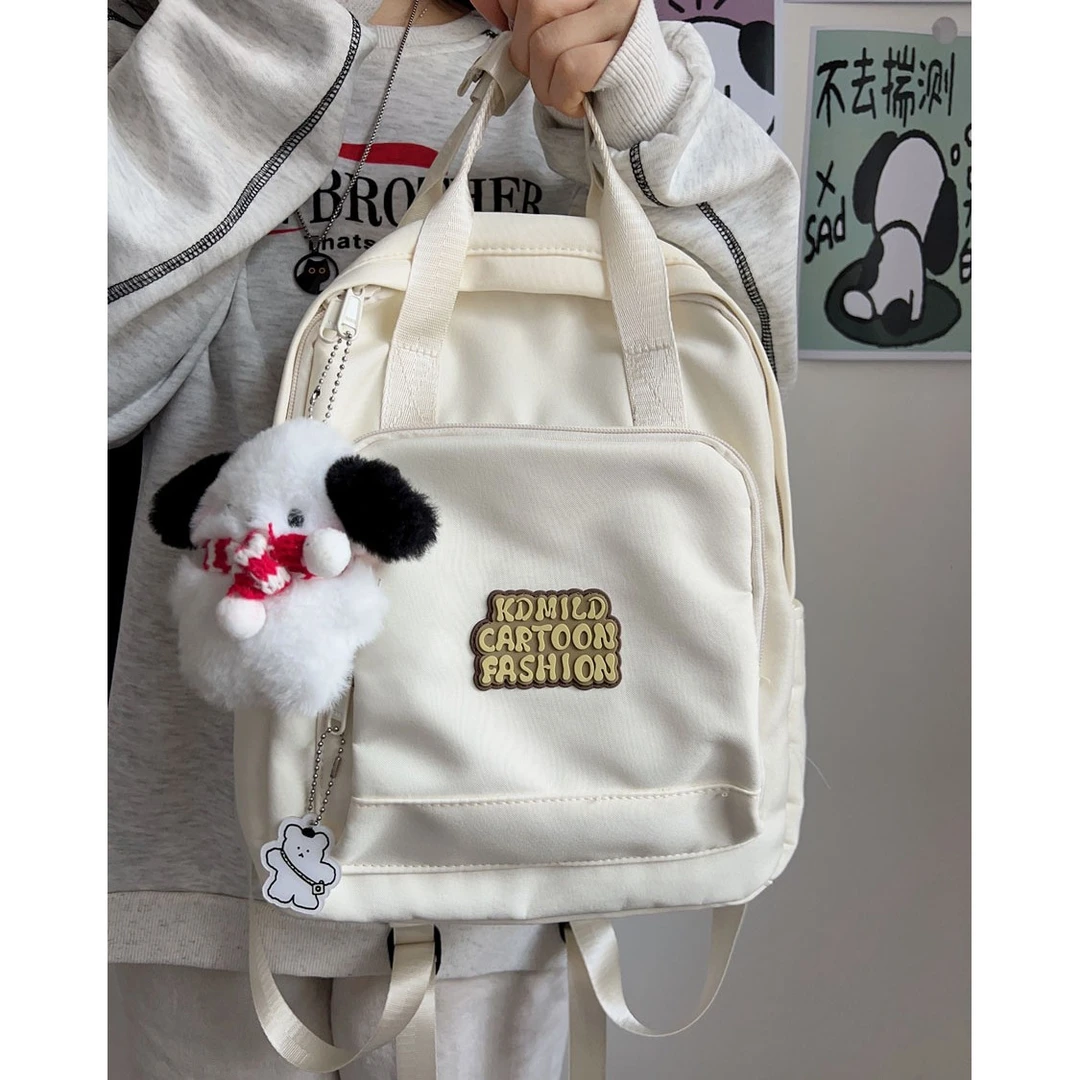 大学生双肩包女小号 日系ins轻便出游旅行小书包可爱迷你妈咪背包