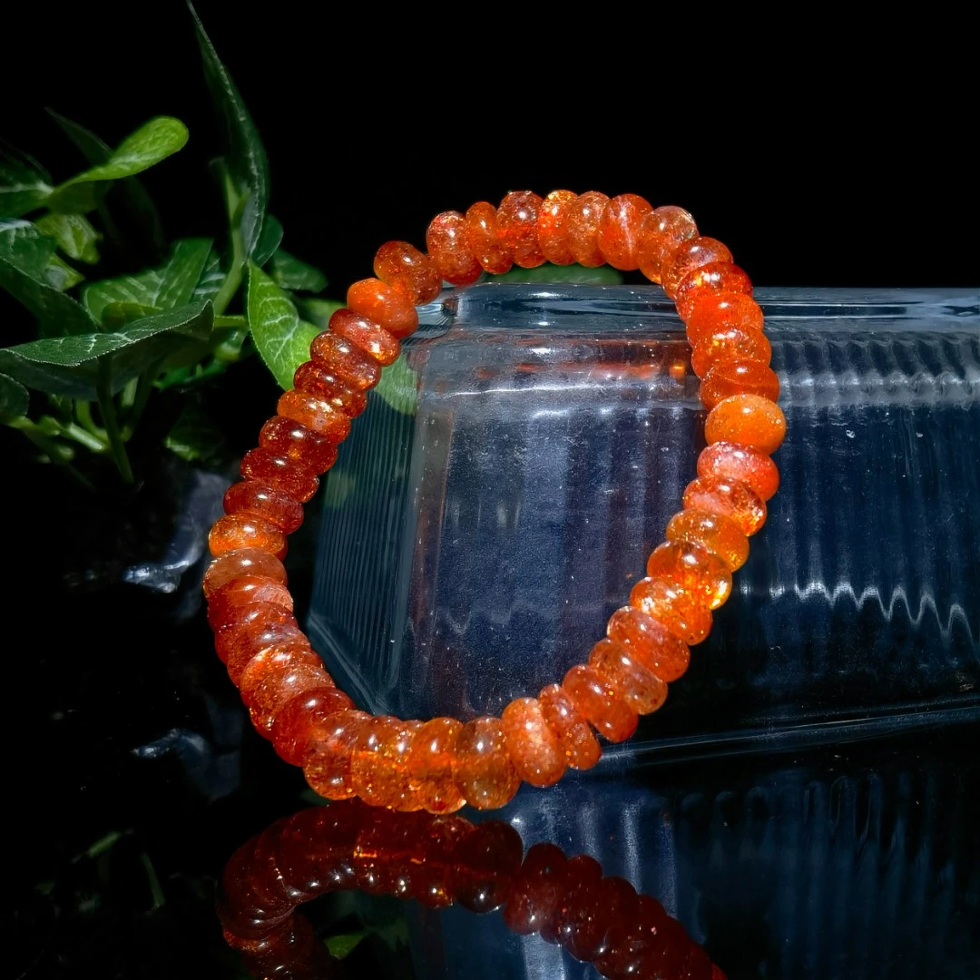 金阿鲁算盘珠手串【欢玺严选】-多样性发其一
