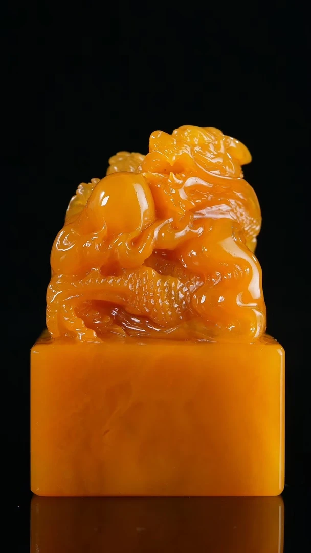 老挝北部田黄印章