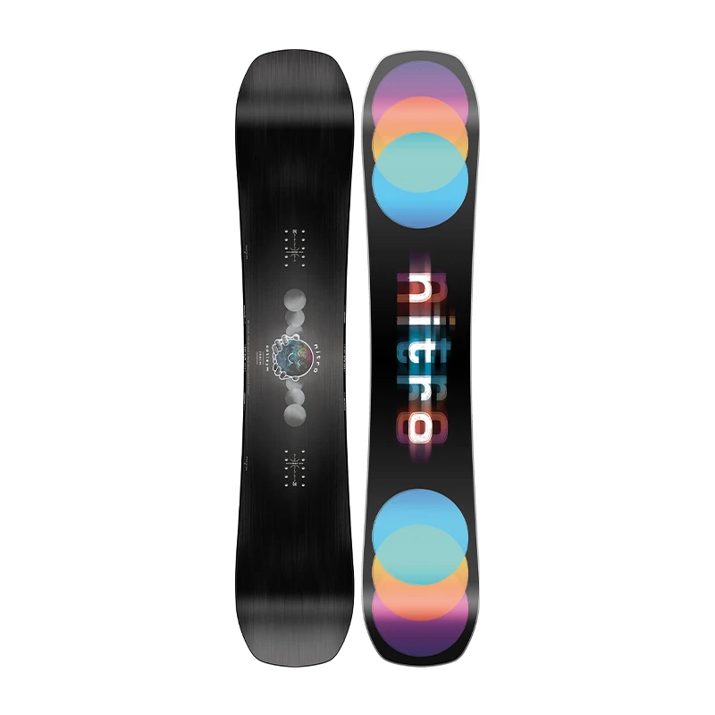 沈阳冷山2324雪季男款NITRO滑雪板OPTISYM 小彩虹 T1 CHEAP BEAST