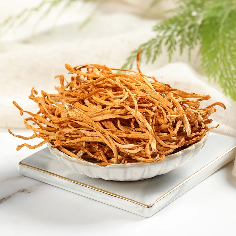 JUN TU/菌途高山虫草花干货精选优质黄金草干净鲜香营养50g/包