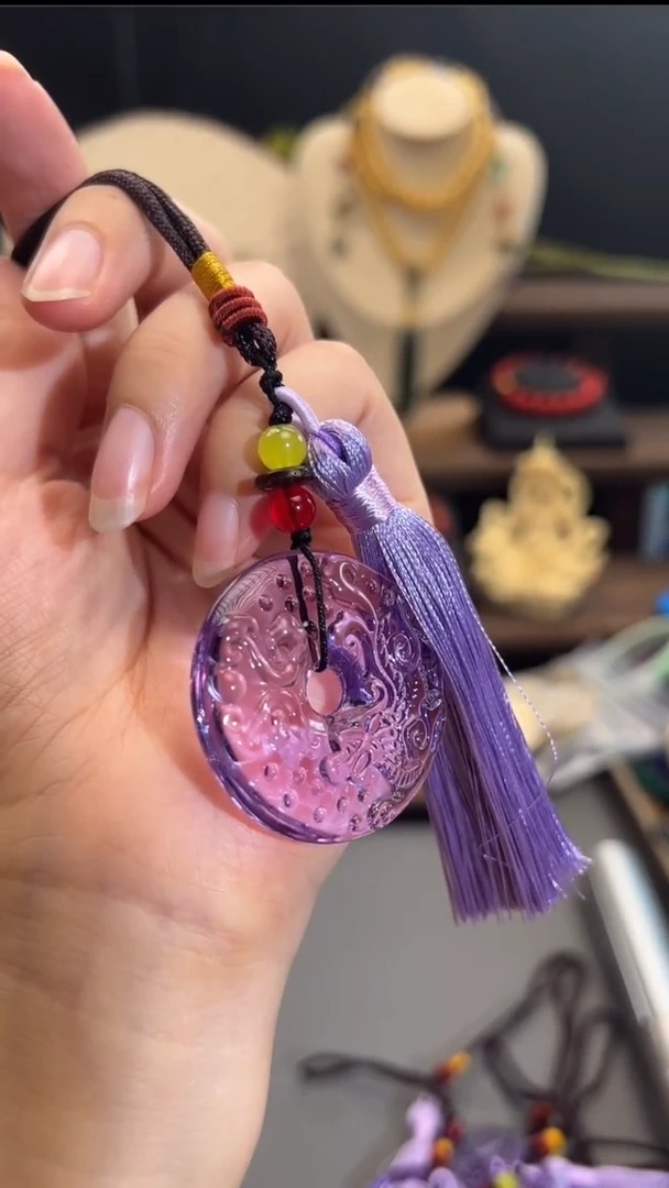 【闪购商品】琉璃DIY龙扣多样性发一