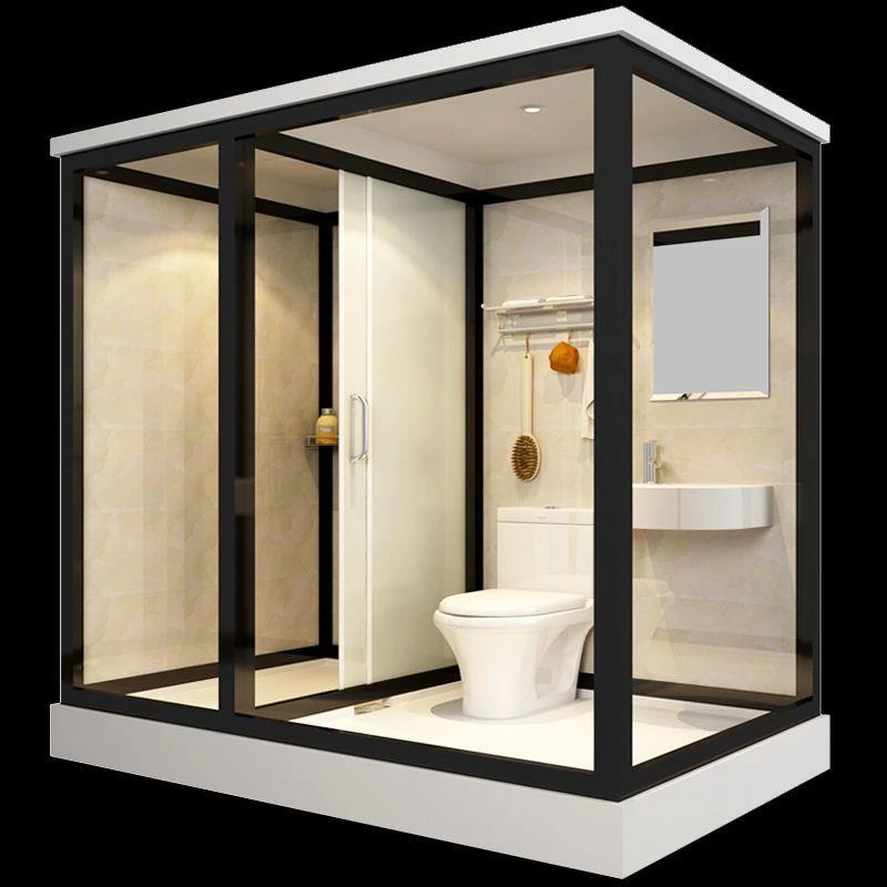 淋浴房整体洗澡间一体式卫生间家用沐浴房农村带马桶浴室 沐浴房