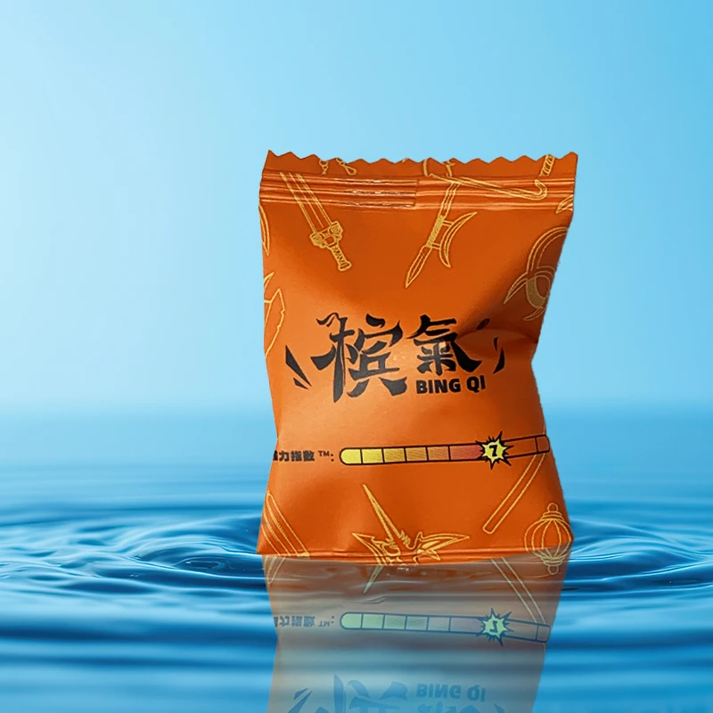 槟气新型槟果强劲橙味充气夹心筋道十足提神醒脑