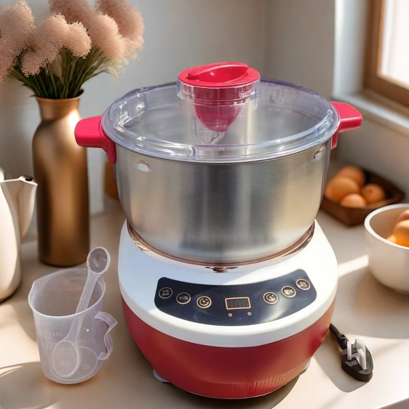 7升 ئىچىل داستىخان  和面机家用全自动揉面机多功能不锈钢面