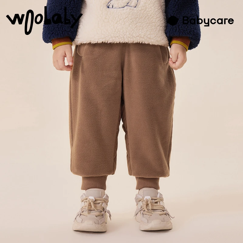 【羽绒裤】woobaby童装22年白鸭绒裤保暖抗静电羽绒裤WB2206069