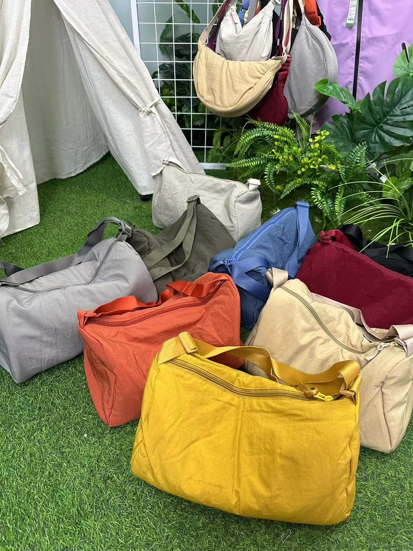 大号包包U+日式多巴胺色系腋下包饺子包可调时尚潮流百搭情侣同款