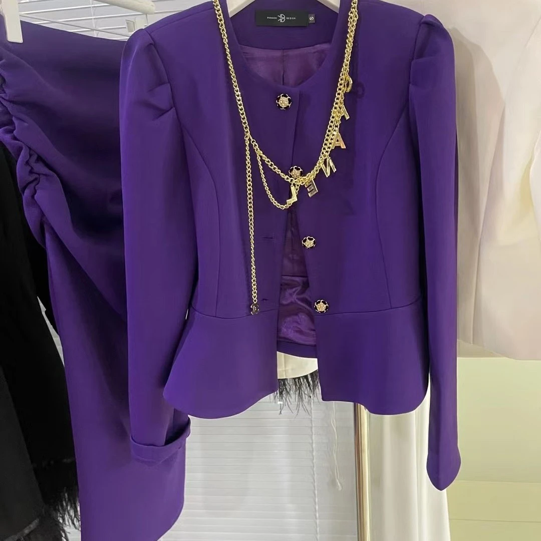 Double品牌关关高定名媛套装，韩系满满