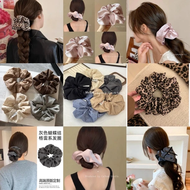 大肠发圈发饰发夹一单一拍