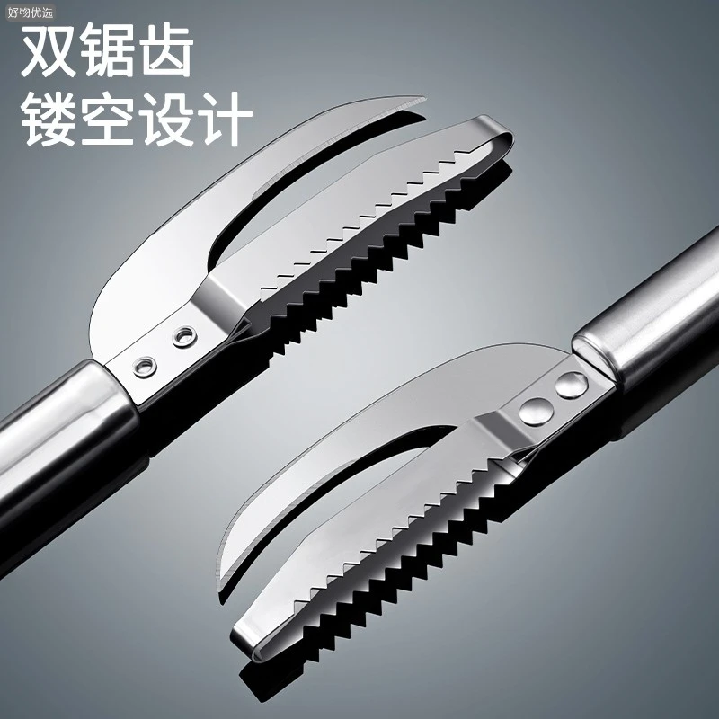 德国不锈钢刮鱼鳞神器杀鱼专用开背刀去鱼鳞打鳞刷宰鱼刨鱼肚家用