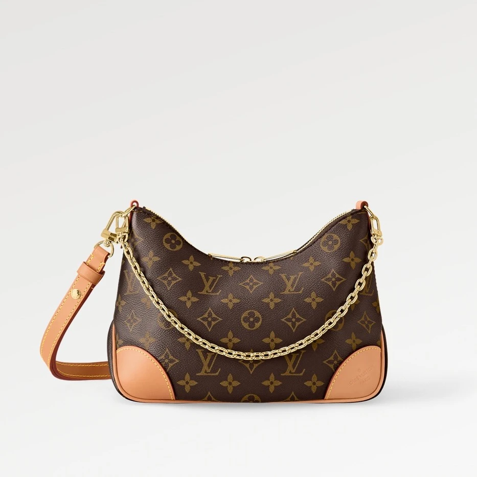 99新 LouisVuitton/路易威登 98新黄牛角包