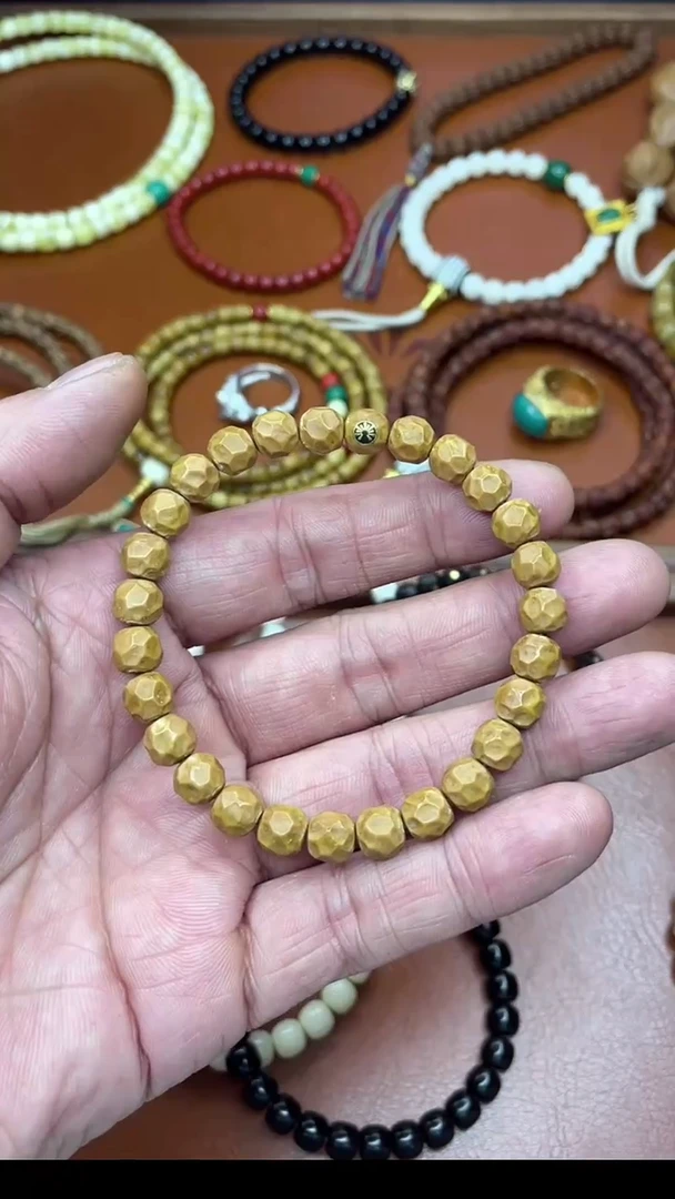 【闪购商品】紫金鼠手串8*7金标手工无相