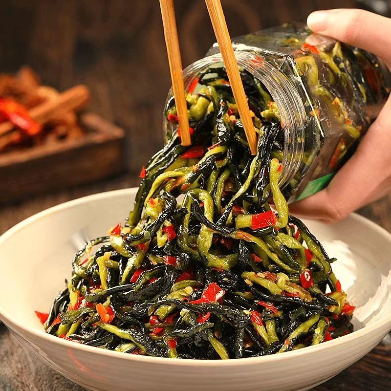 开胃下饭菜脆爽黄瓜皮腌黄瓜泡菜下饭菜下饭咸菜瓶装嫩小黄瓜香辣