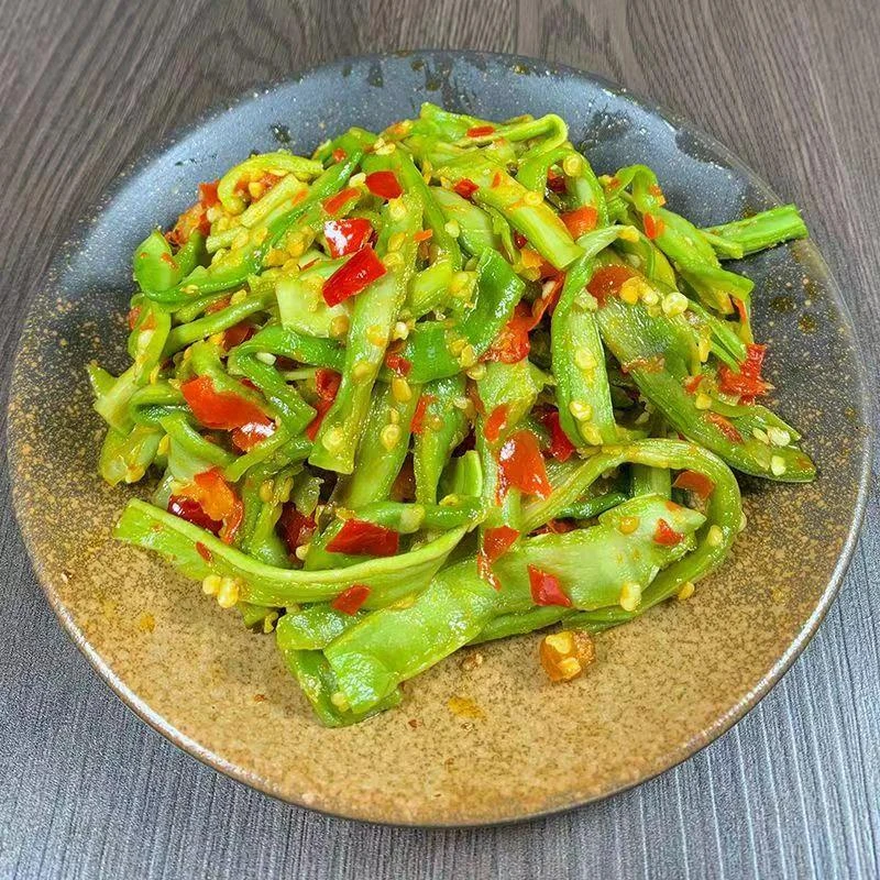 湖南特产超嫩脆贡菜 爽脆剁椒香辣响菜拌面拌饭小吃零食爽口腌制