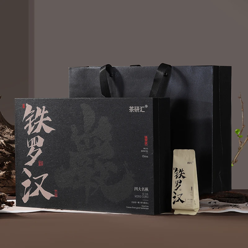 武夷山正岩四大名丛铁罗汉岩茶乌龙茶浓香型大红袍肉桂礼盒装