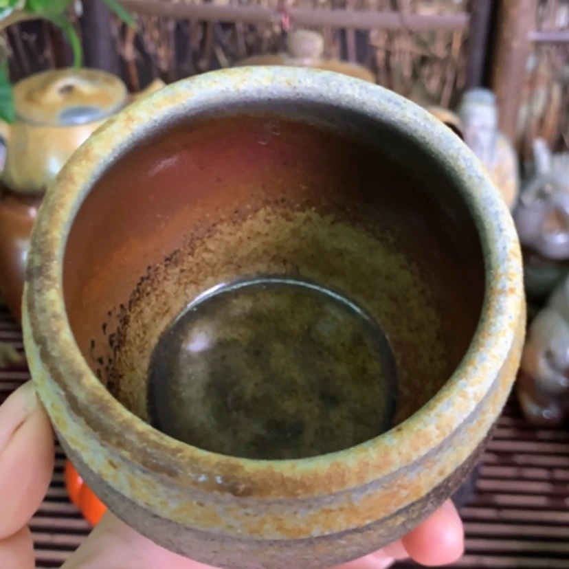 【闪购商品】紫砂茶杯纯自然高温无釉裸柴烧250