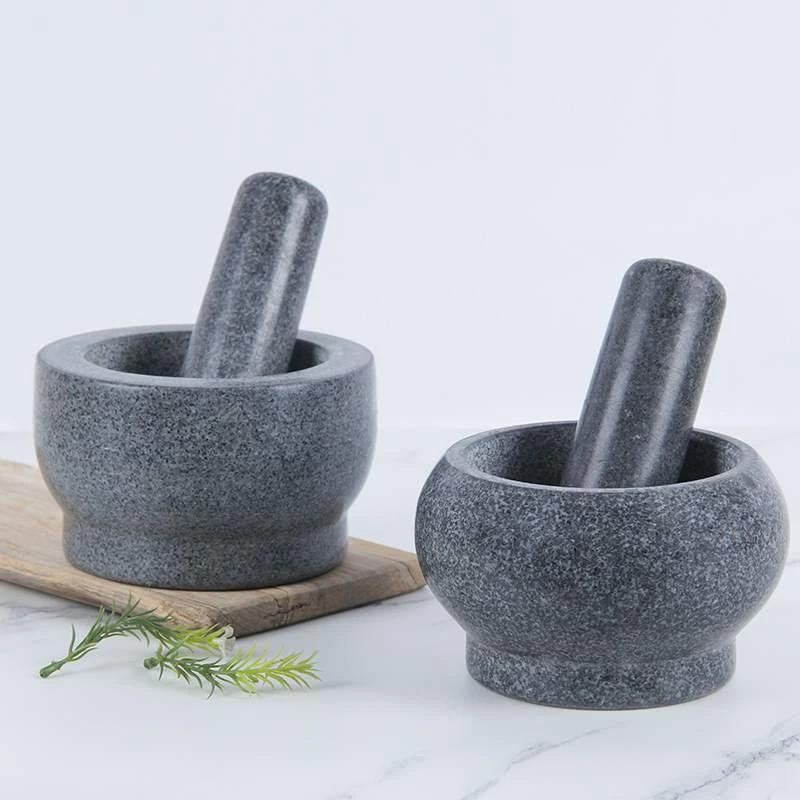 蒜臼子捣蒜器石臼对窝家用砸蒜蓉压剥蒜钵蒜泥研钵捣药老式