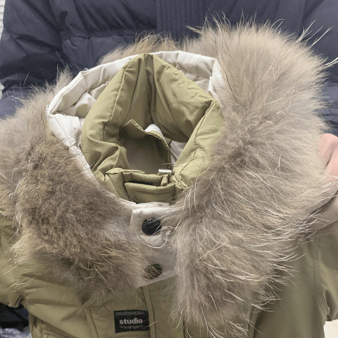 ZBAO定制儿童毛领