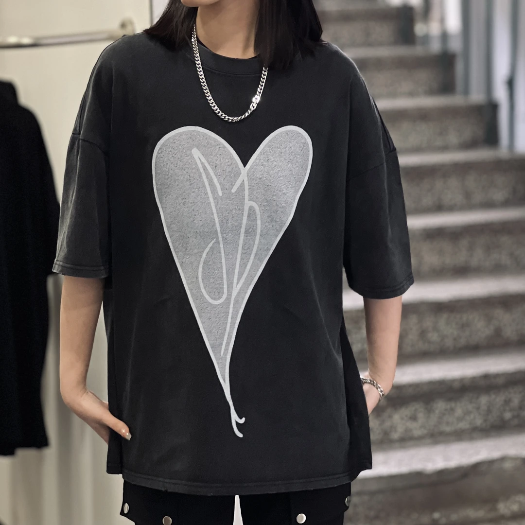 Young Guns碎南瓜乐队摇滚vintage复古水洗做旧纯棉印花短袖T恤潮