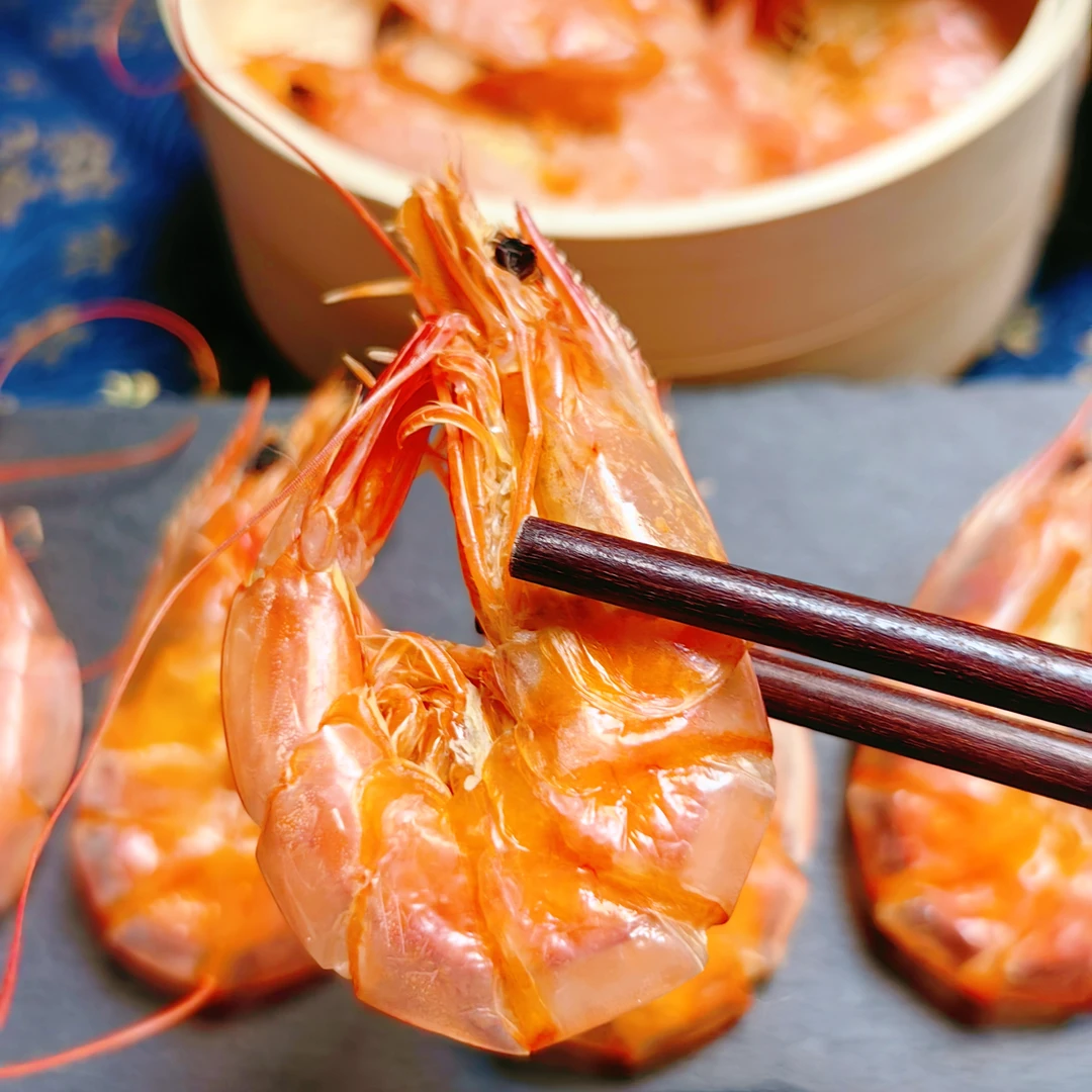 即食盐田烤虾 （6-8cm）  新鲜 下酒菜 煲汤 海鲜粥 7成干 顺丰包邮