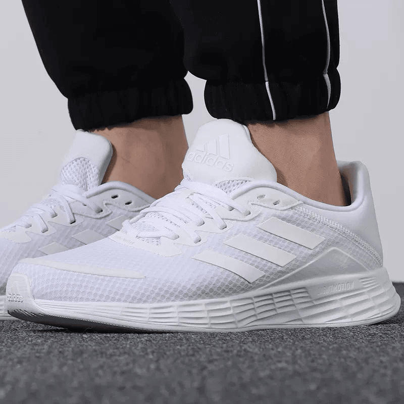 阿迪达斯--男鞋秋新款运动鞋网面透气小白鞋轻便跑步鞋男FW7391