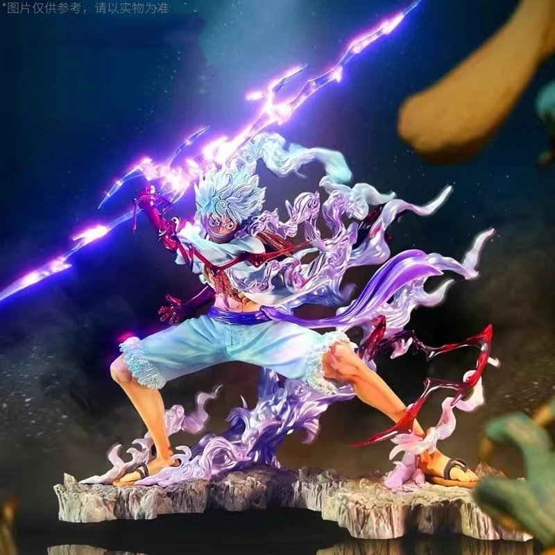【全款现货】海贼王 五档握雷 闪电尼卡路飞  手办摆件