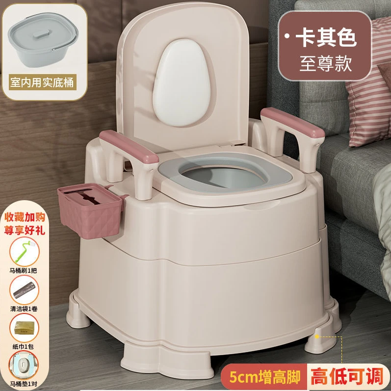 可移动马桶坐便器老年人卧床病人孕妇专用桶