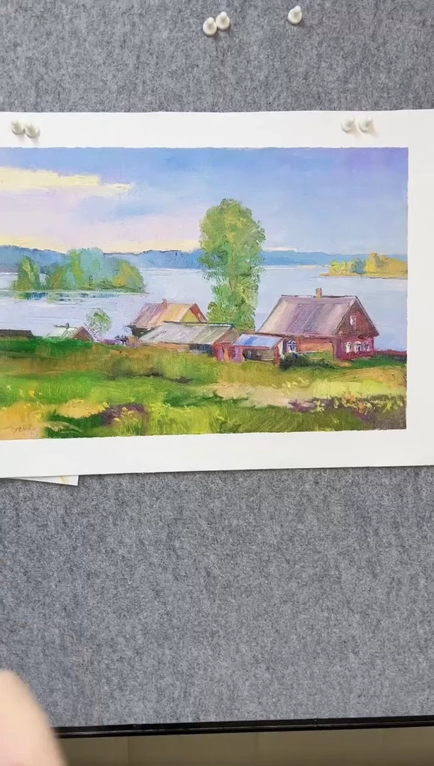 【闪购商品】俄罗斯油画作品《风景》40*60