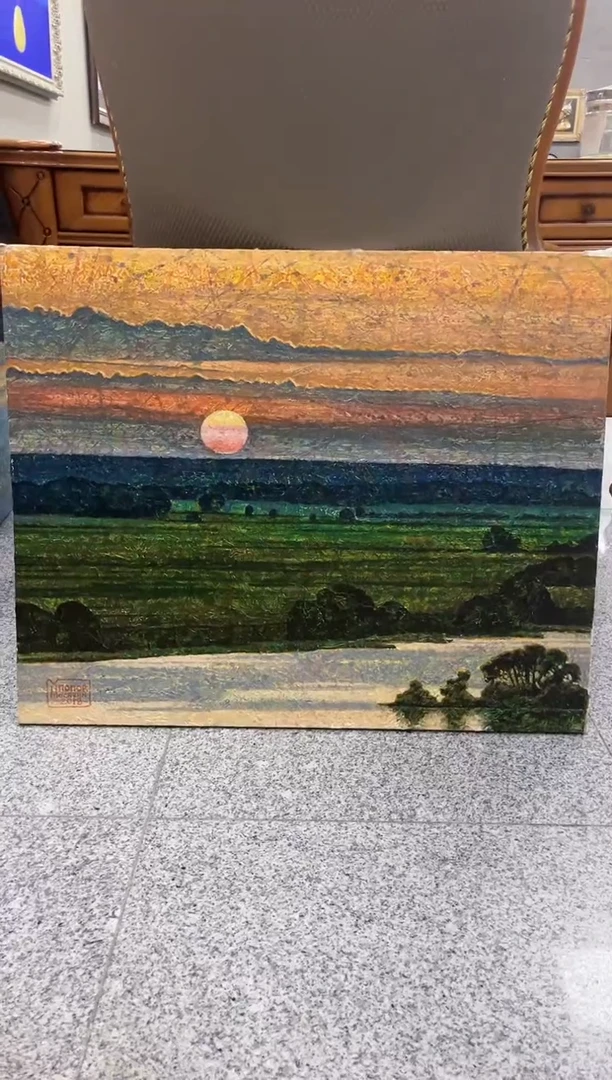 【闪购商品】俄罗斯油画作品《风景》80*65内