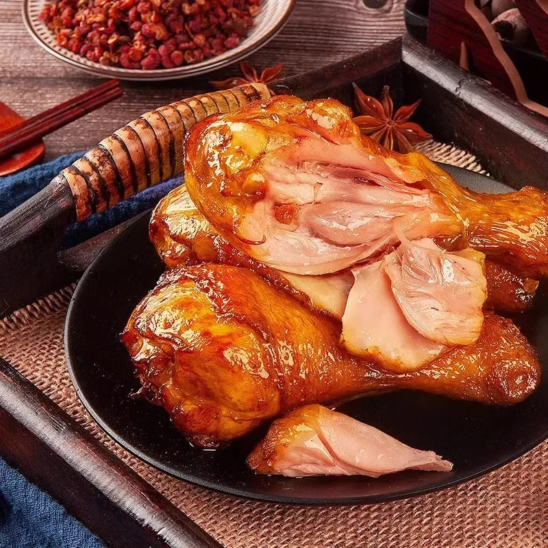 【3包】新疆发货卤鸡腿90g开袋即食熟食卤味鸡肉真空包装零食包邮