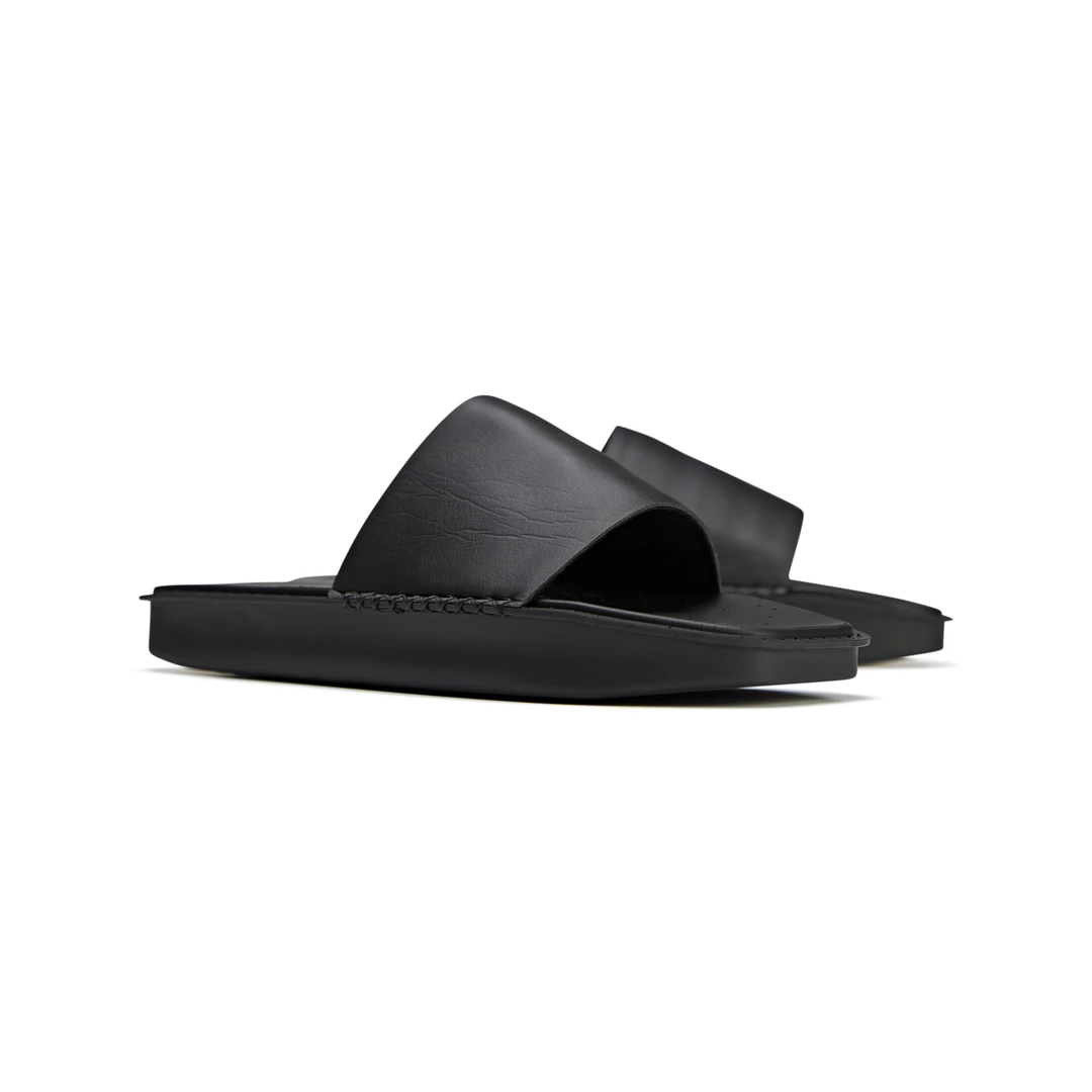 Y-3/Y-3（50-FZ6423）黑色夏季防滑休闲舒适时尚凉鞋外穿运动凉拖鞋