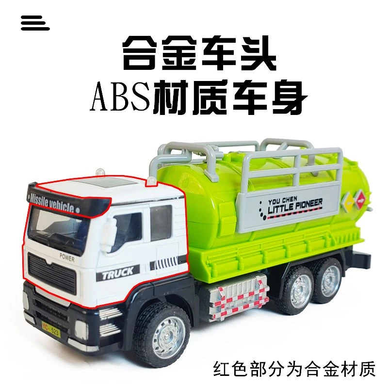 儿童玩具惯性玩具车小车车玩具耐摔生日礼物合金工程车翻斗车搅拌