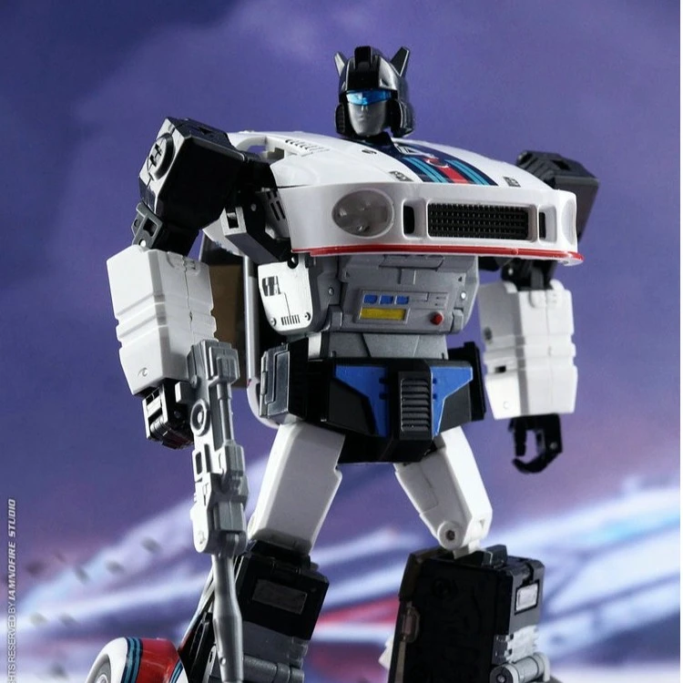 MP比例G1汽车人动画片 再版  TR-01 爵士 变形玩具模型金刚 限量
