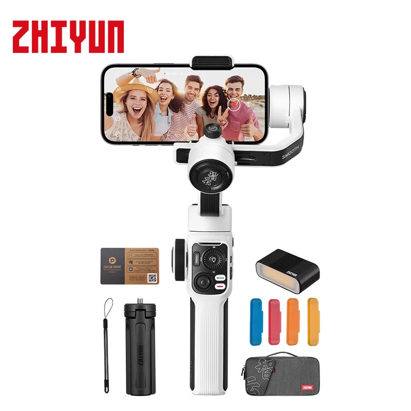 ZHIYUN/智云smooth 5s网红vlog拍视频防抖神器手机三轴云台稳定器