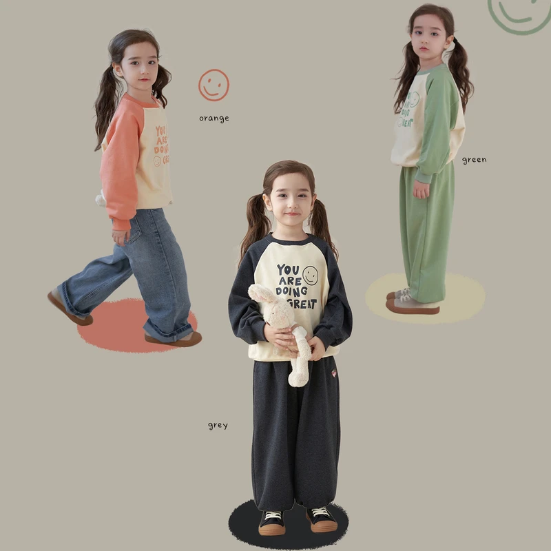 【NO退NO换】春秋长袖外穿宽松女童卡通卫衣【两件以上包邮】LE1004