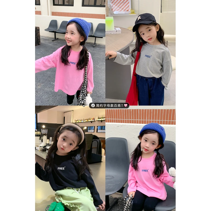 杨梅家童装秋季新女童T恤AZC05181