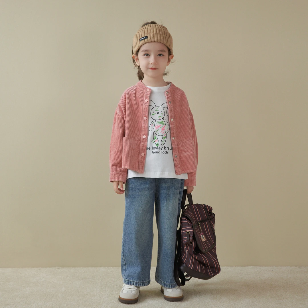 【杨梅家】女童童装2023秋季新款休闲外套 LD3113