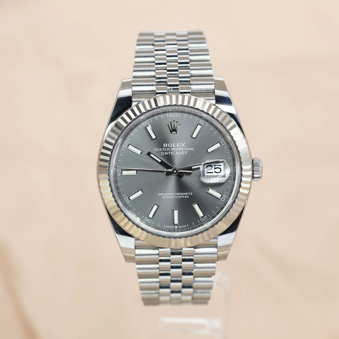99新 Rolex/劳力士 126334/灰盘夜光刻度/41毫米男士/2021年全套