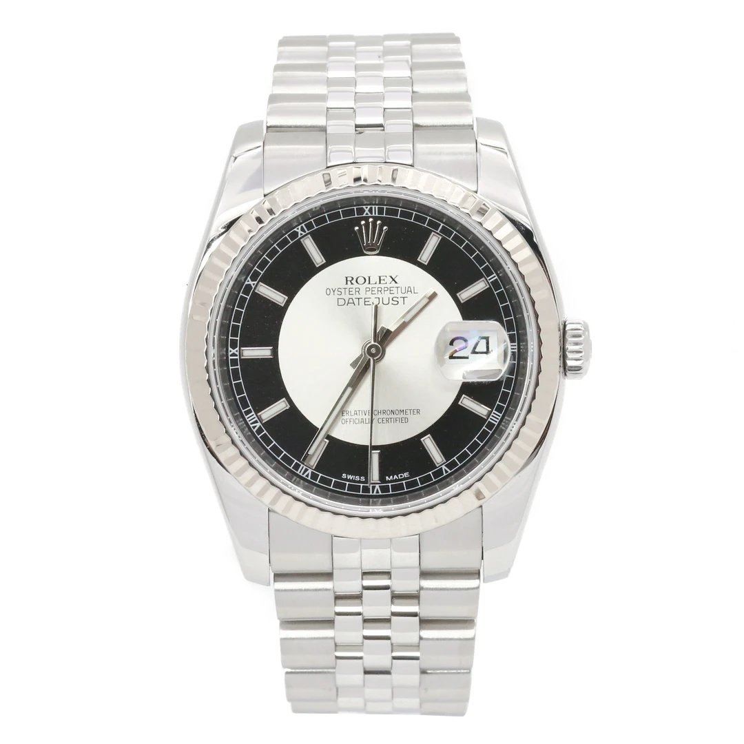 95新 Rolex/劳力士 日志116234单红日历/36表径熊猫盘/经典单表