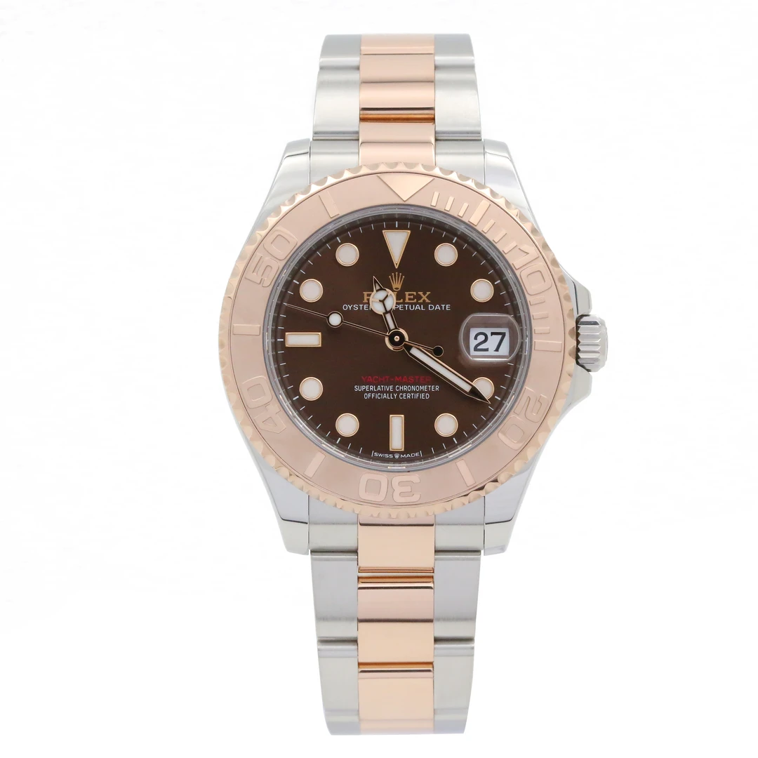 99新 Rolex/劳力士 游艇268621/咖盘37MM/在售单表/中性潮人腕表