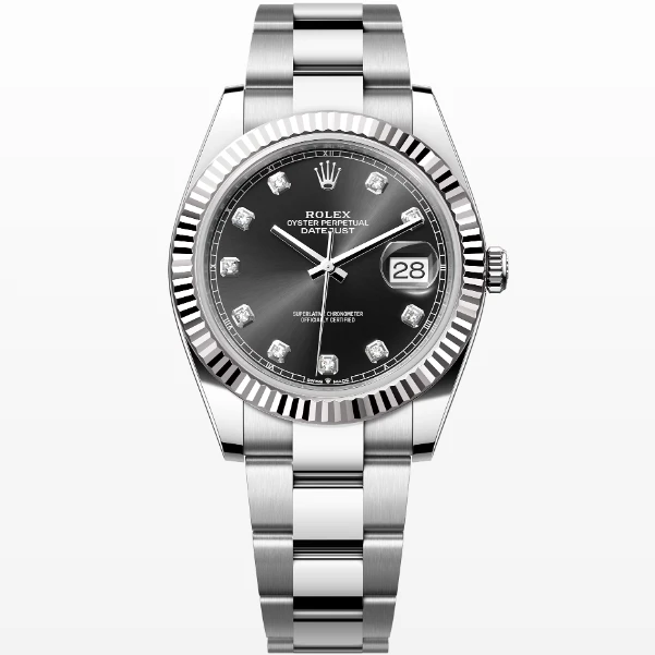 95新 Rolex/劳力士 日志126334黑钻/41表径/2023年全套时尚腕表