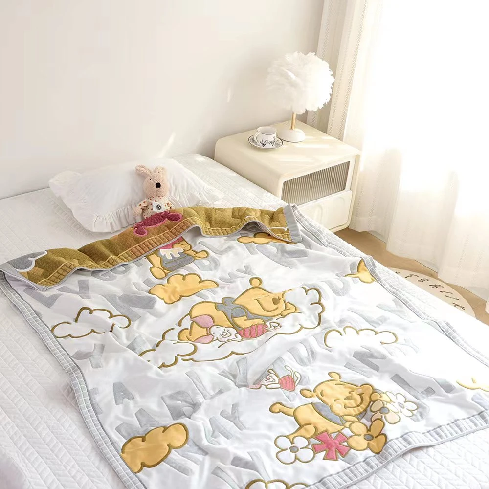 【幻想维尼】120*150正版迪士尼10层面包被