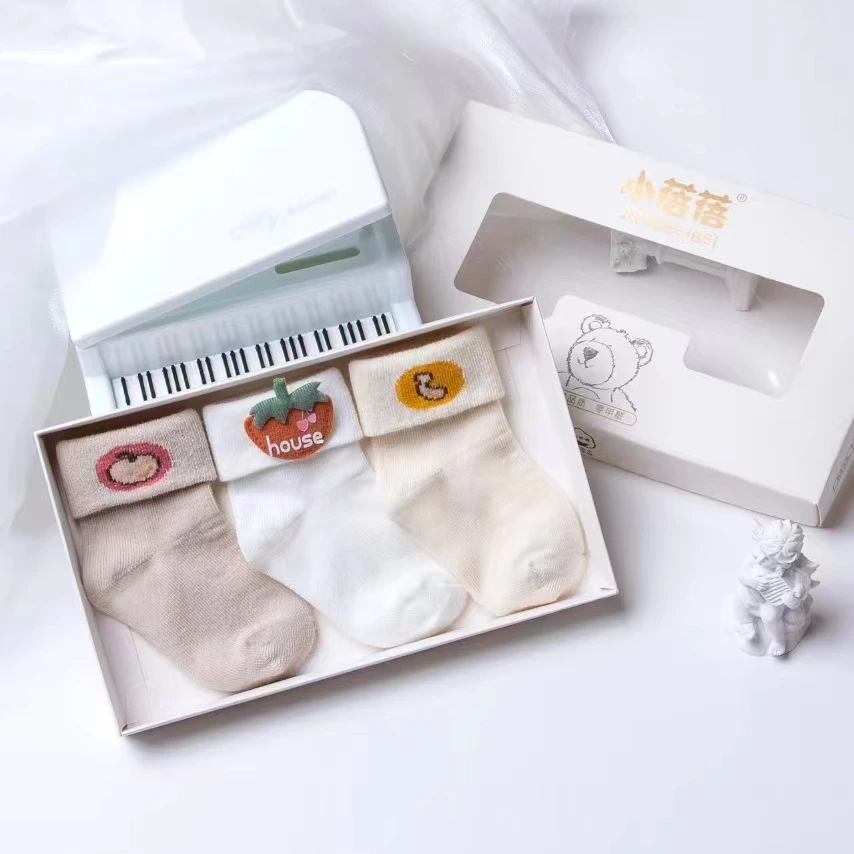 新生儿宝宝礼盒袜