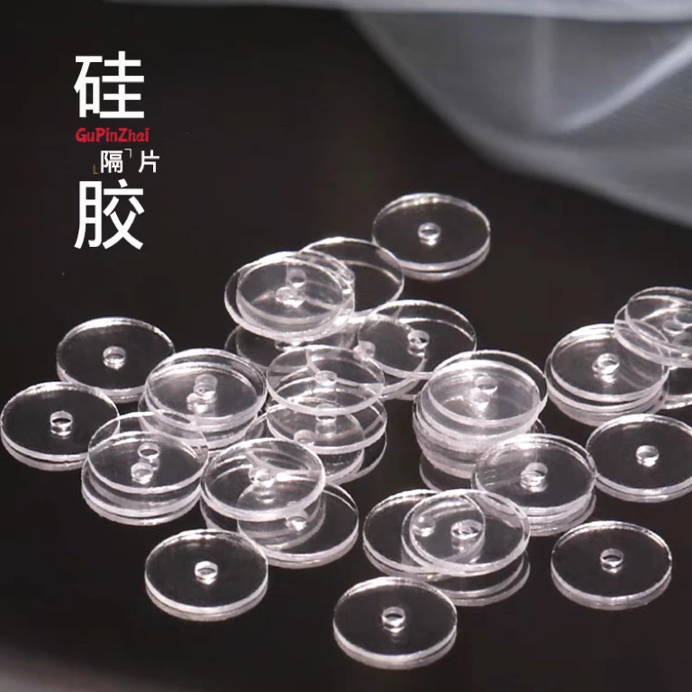 GUPINZHAI·硅胶隔片4mm至10mm精品文玩手工精选百搭手串配饰饰品