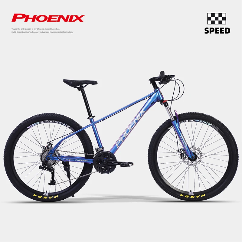 Phoenix/凤凰山地自行车成人男女青少年学生车公路车轻便越野单车