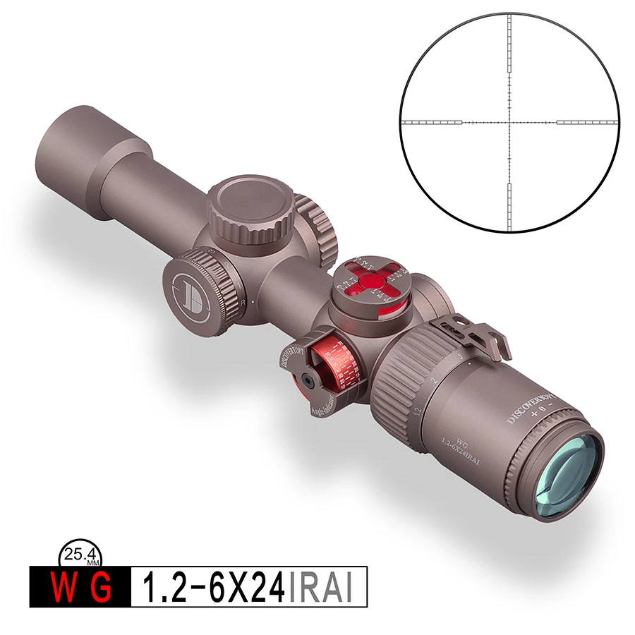 W G 1.2-6X44IRAI 金属丝分划战术速瞄
